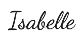 signature Isabelle du studio pousse de corail