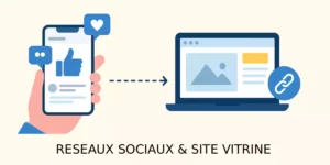 Site vitrine wordpress : réseaux sociaux et site vitrine, un ensemble complémentaire